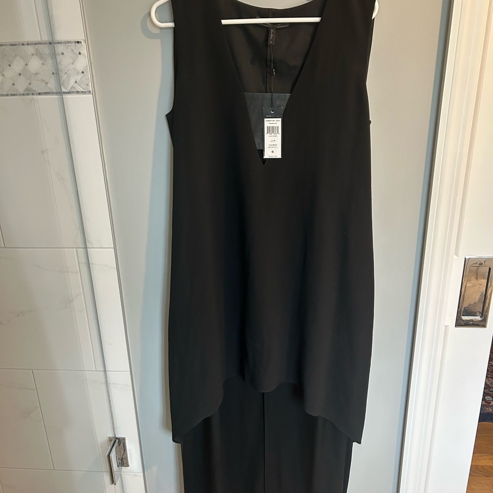 Classic Black BCBG -Neck Sleeveless Dress NWT